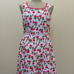 Talbots Women Floral Dress A-line made in ISA